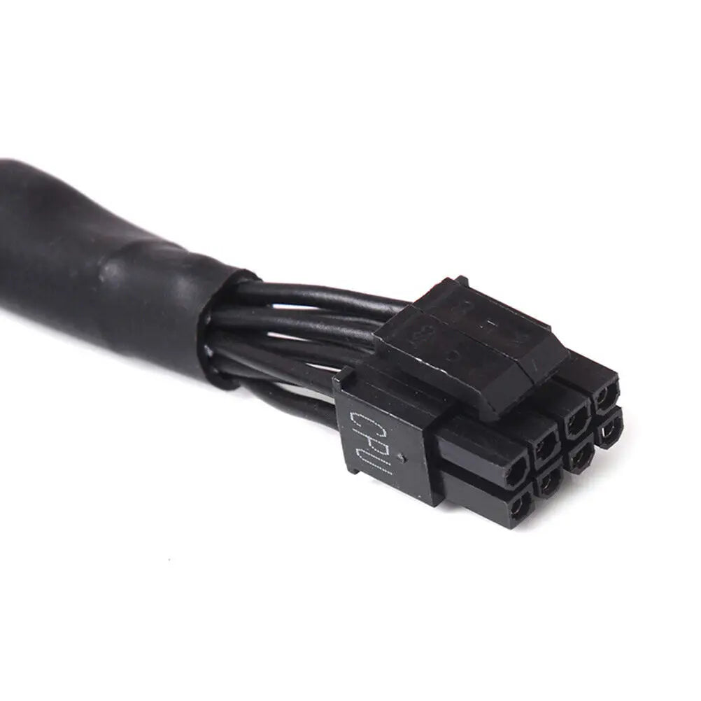 Black CPU 8Pin to 8(4+4)-Pin Modular Power Supply Cable for Corsair RM550X RM650X RM750X RM850X RM1000X