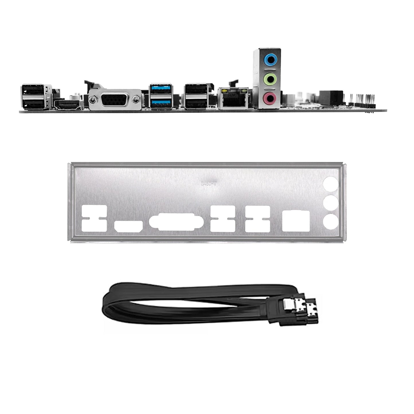 ZSUS B450 Motherboard AMD Processor Dual-channel DDR4 Memory AM4 Mainboard M.2 NVME (Supports Ryzen 5500 5600 5600G CPU)