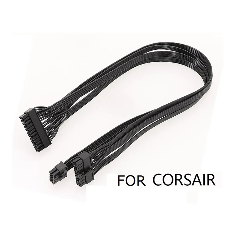 Superior-18+10-Pin To 24-Pin ATX Power Supply Cable, Modular PSU Power Cable For CORSAIR Rmx Series RM1000X/RM850X/RM750X/RM650X