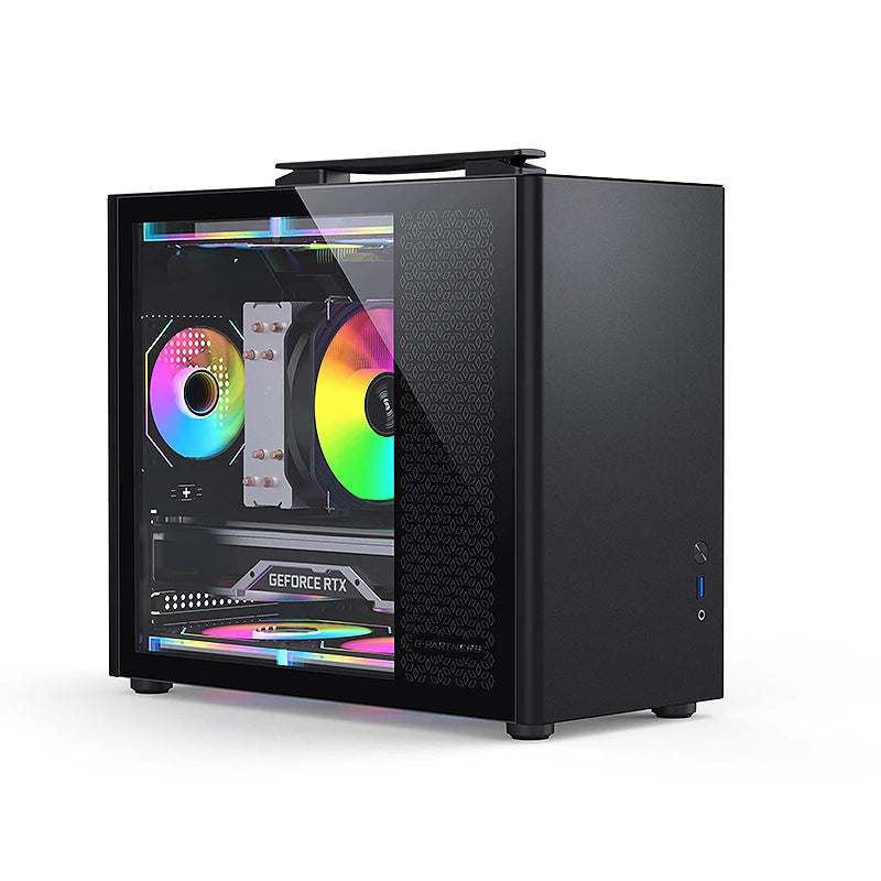 Question M5 PC case M-ATX Portable Computer Case ITX Motherboard ATX/SFX Power Supply Support U3 Desktop MINI Small Chassis