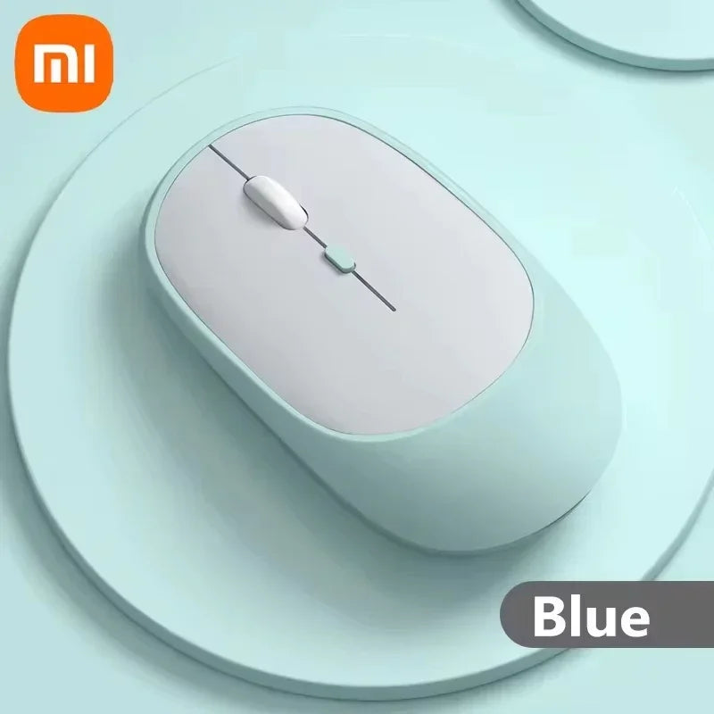 Xiaomi Bluetooth Wireless Mouse USB Rechargeable Ergonomics Adjustable DPI Office Silence Optical Electric Mouses 2.4G Keyboards