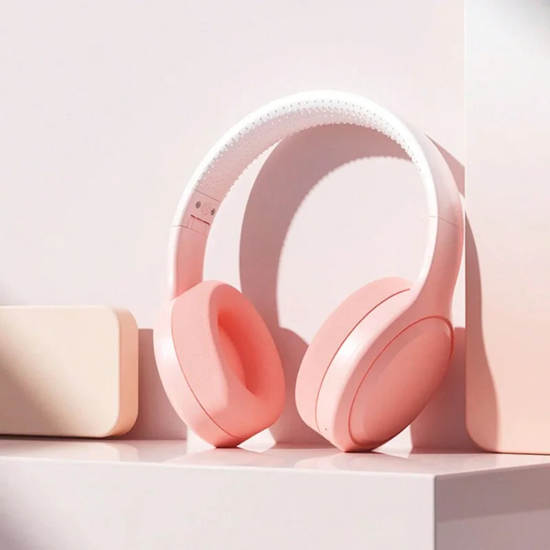 DR88-Gradient color headset Recharge wireless over-earheadphoneMusic gaming calls online classes earphone with long battery life