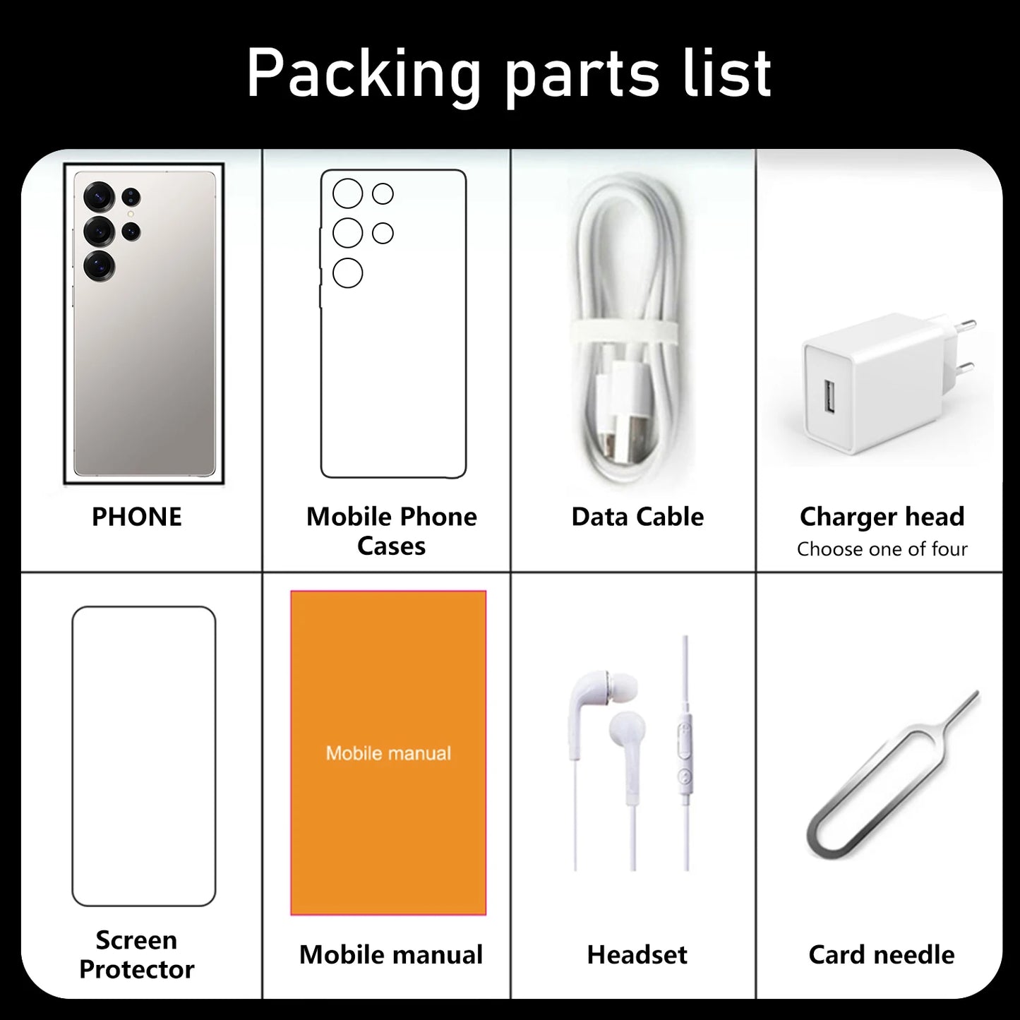 Phones S25 ultra Smartphones 16GB+512GB Dual SIM Cellphone Mobile Phone S25 ultra Innovative Technology Innovative Technology