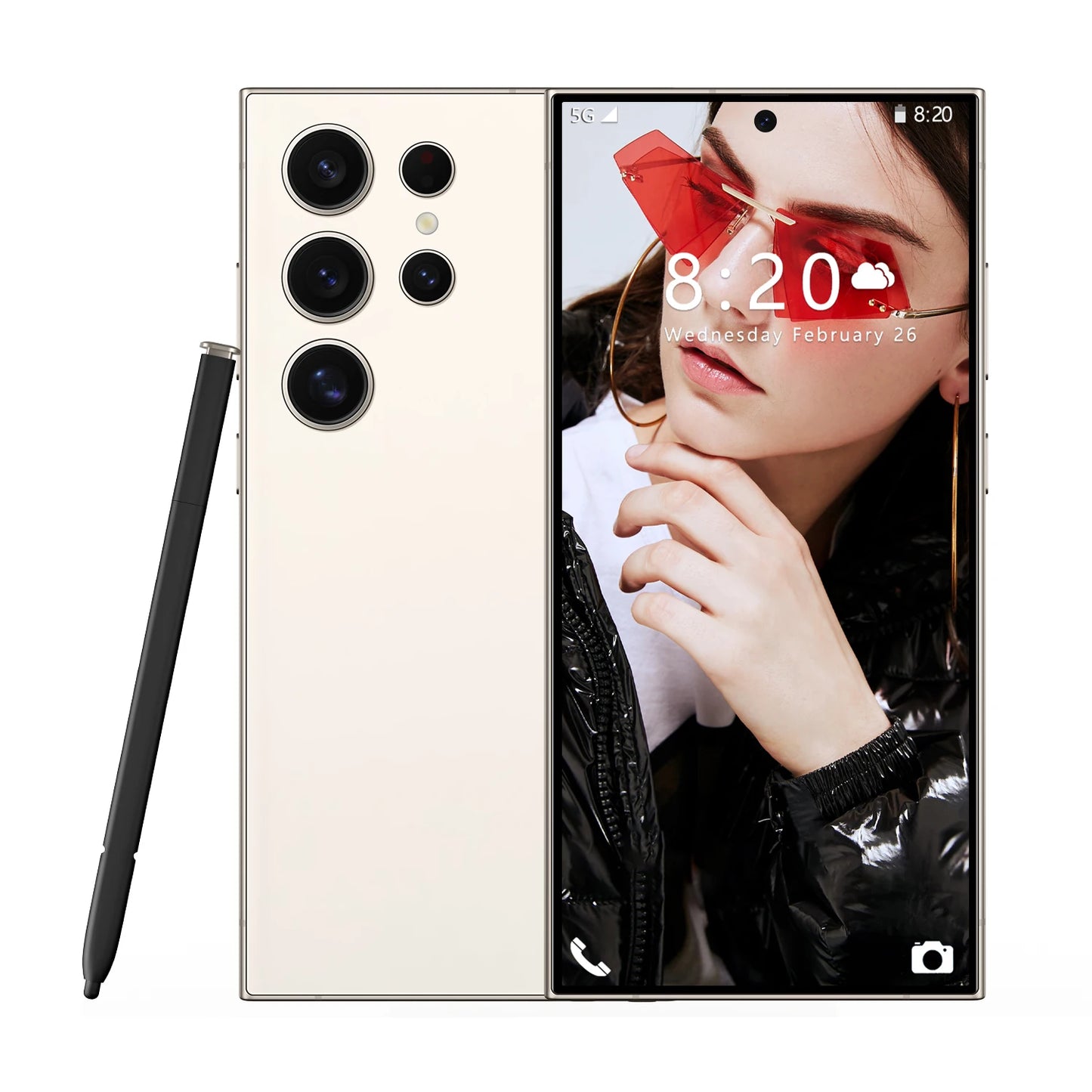 Phones S25 ultra Smartphones 16GB+512GB Dual SIM Cellphone Mobile Phone S25 ultra Innovative Technology Innovative Technology