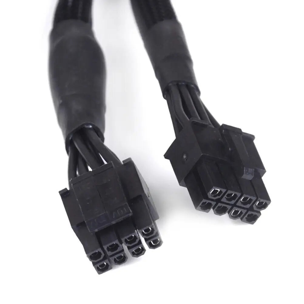 Black CPU 8Pin to 8(4+4)-Pin Modular Power Supply Cable for  Corsair RM550X RM650X RM750X RM850X RM1000X