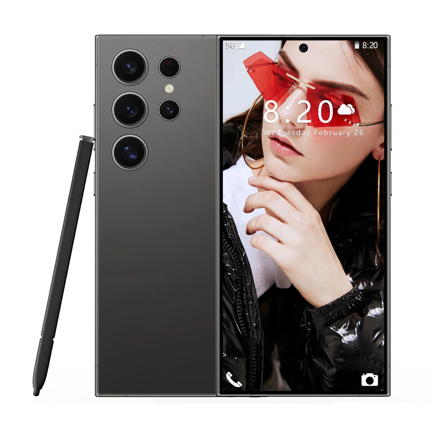 Phones S25 ultra Smartphones 16GB+512GB Dual SIM Cellphone Mobile Phone S25 ultra Innovative Technology Innovative Technology