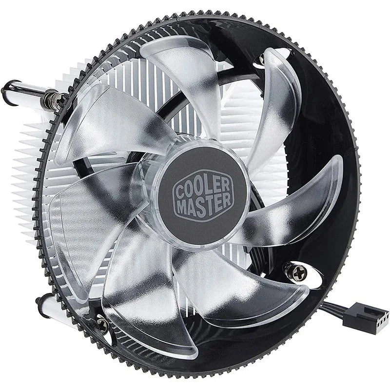 Cooler Master i50C CPU Cooler 95mm 3Pin 2600RPM Silent Fan for intel LGA 1200 115X 1151 1155 1156 Processor Radiator