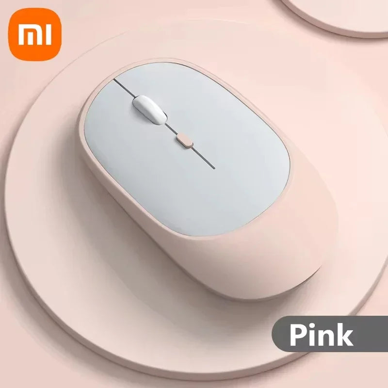 Xiaomi Bluetooth Wireless Mouse USB Rechargeable Ergonomics Adjustable DPI Office Silence Optical Electric Mouses 2.4G Keyboards