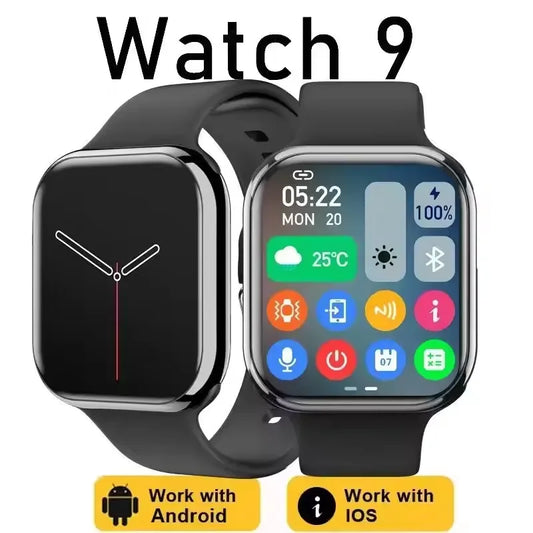 2025 New Men's Smart Watch Android IOS Mobile Bluetooth Call Blood Oxygen Monitoring Smart Watch Women Can Give Gifts