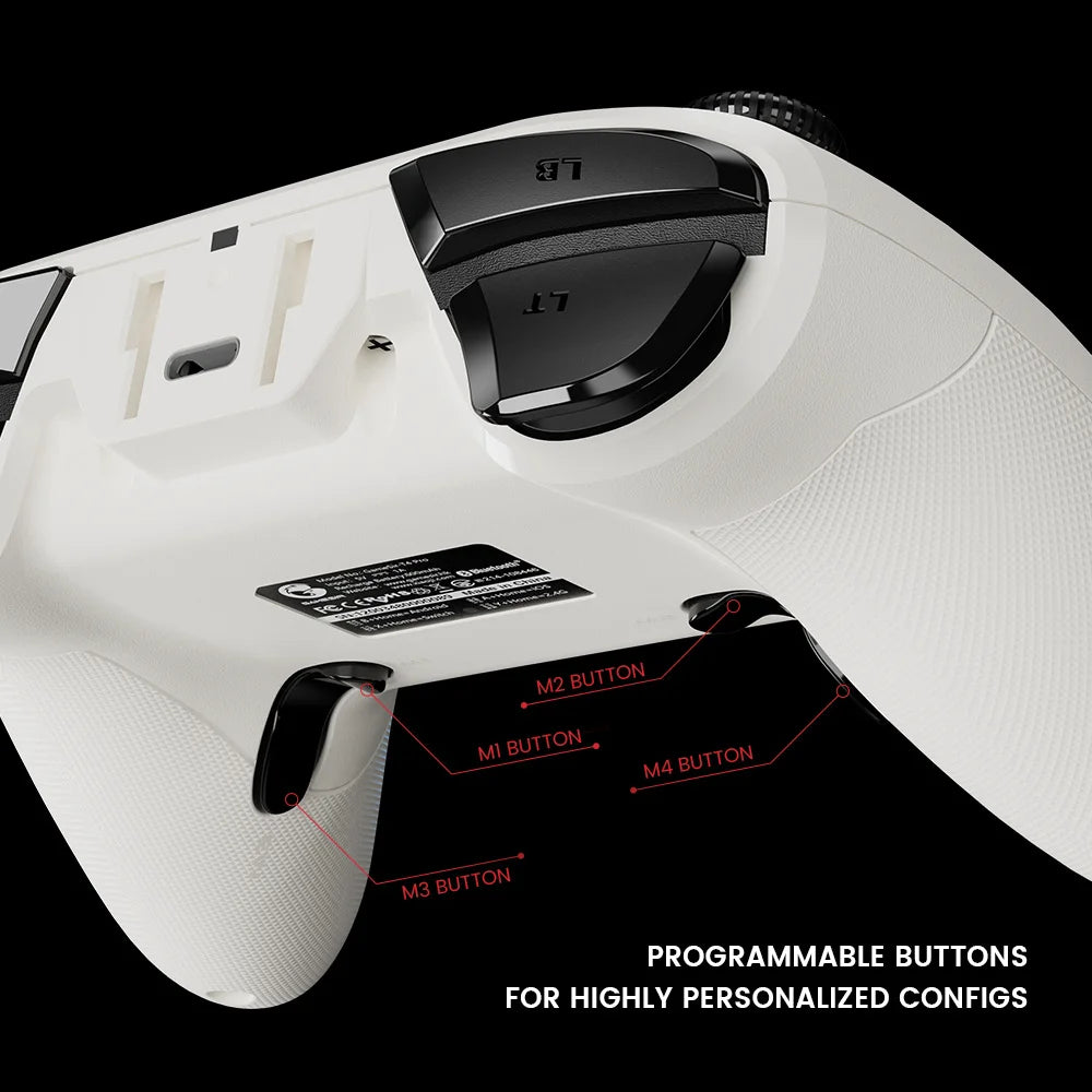 GameSir T4 Pro Wireless Game Controller for Windows 8 10 11 PC/iPhone/Android/Switch, Dual Shock Bluetooth Mobile Phone Gamepad