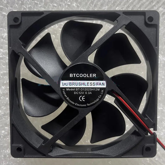 BTCOOLER BT-D12025H12M 12CM 12025 12V 0.3A cooling fan