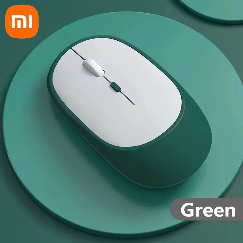 Xiaomi Bluetooth Wireless Mouse USB Rechargeable Ergonomics Adjustable DPI Office Silence Optical Electric Mouses 2.4G Keyboards