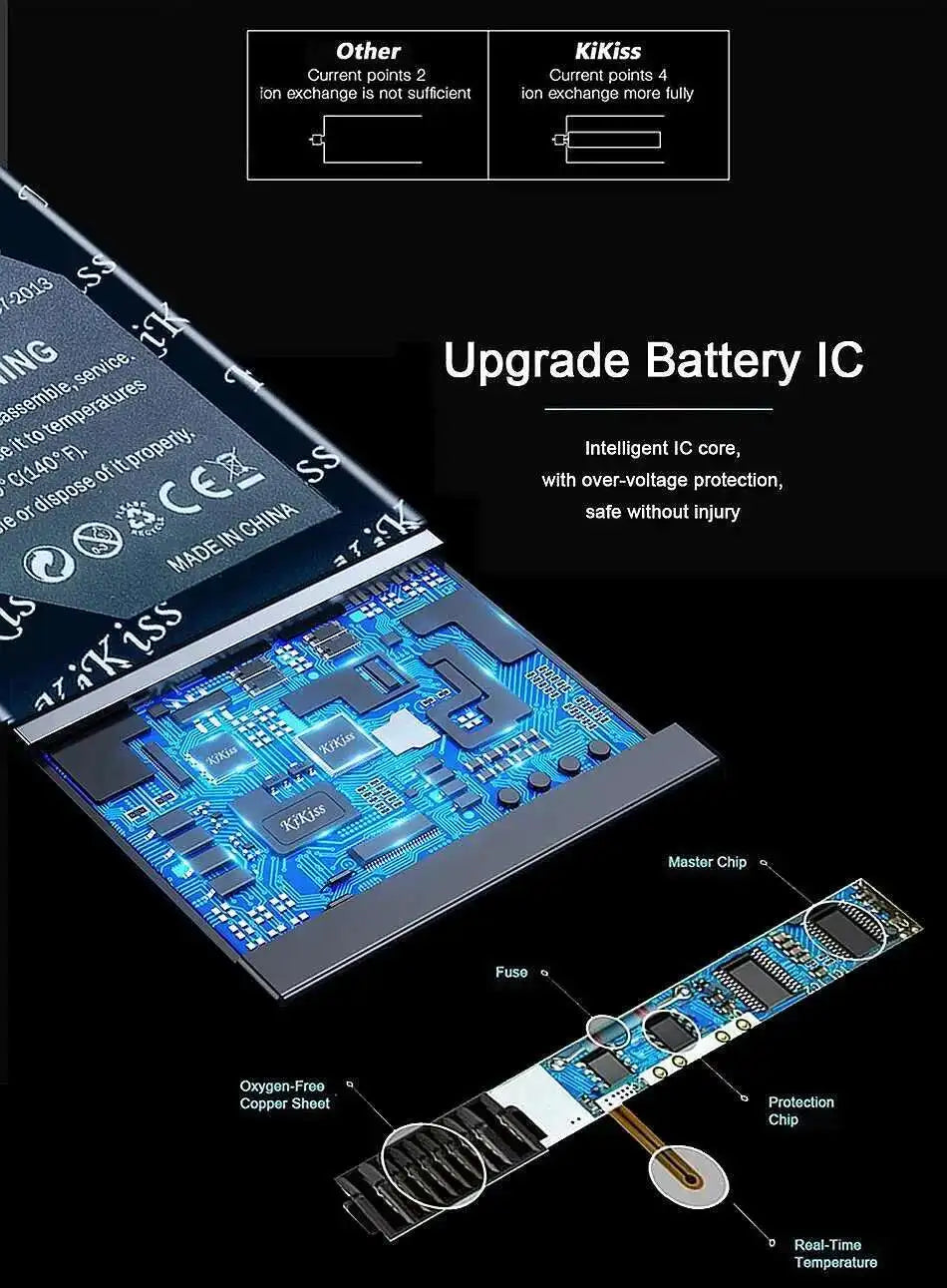 2300Mah Earphone Battery Reliable Power For Corsair HS70 Pro