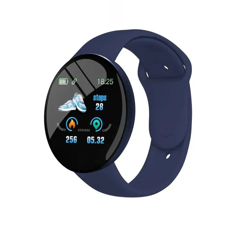 2025 New D18 Multifunctional Smart Watch Men & Women Bluetooth Connected Phone Music Fitness Sports Bracelet Sleep Monitor watch