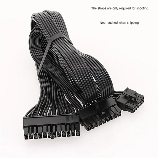 Superior-18+10-Pin To 24-Pin ATX Power Supply Cable, Modular PSU Power Cable For CORSAIR Rmx Series RM1000X/RM850X/RM750X/RM650X