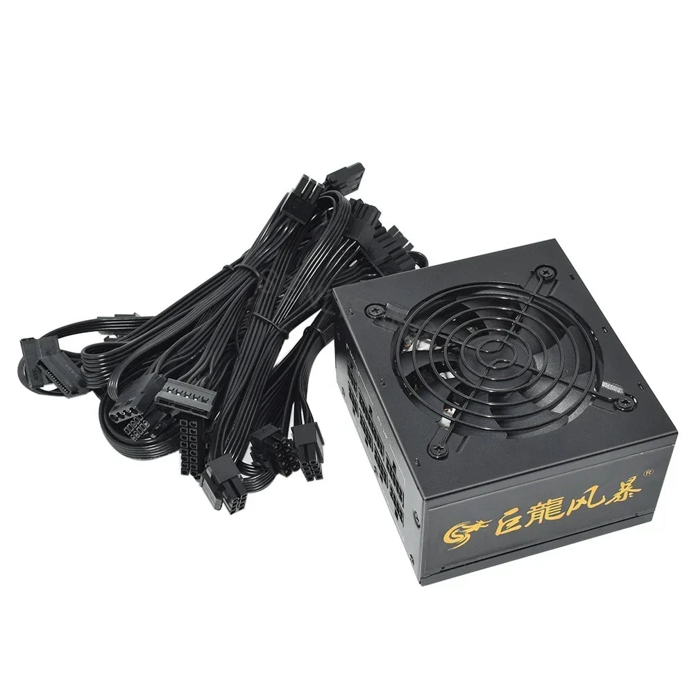 80Plus Bronze 400W 600W 110-230V Full Modular SFX Micro PC PSU High Efficiency Silent Fan Game Computer Power Supply
