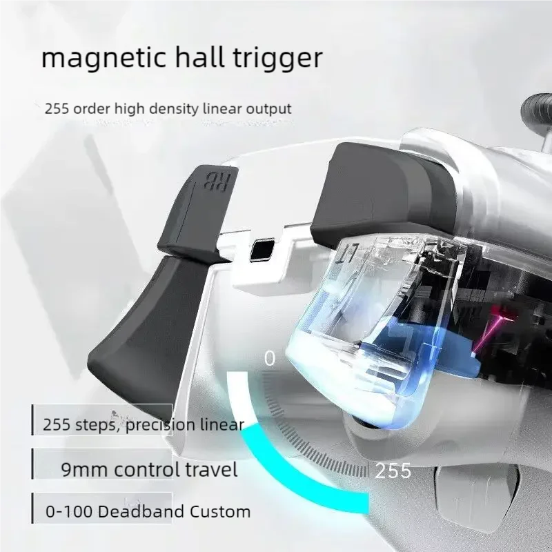 Machenike G5 Pro MAX SE Gamepad Controller Tri-Mode FPS Wireless Gamepad Elite Hall Trigger Joystick for Switch PC Steam