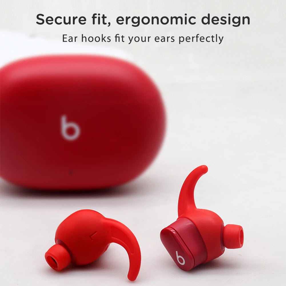 1Pair Silicone Ear Hook For Beats Studio Buds TWS Earphone Sports Cover Anti-lost Earhook Eartips Wireless Headphone Ear Tips