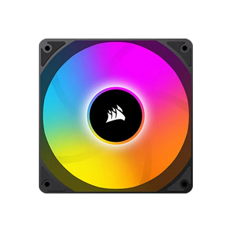 CORSAIR AC120 ARGB, 120MM LED Cooling  FAN Single Pack BLACK/WHITE