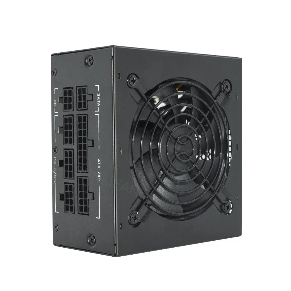 80Plus Bronze 400W 600W 110-230V Full Modular SFX Micro PC PSU High Efficiency Silent Fan Game Computer Power Supply