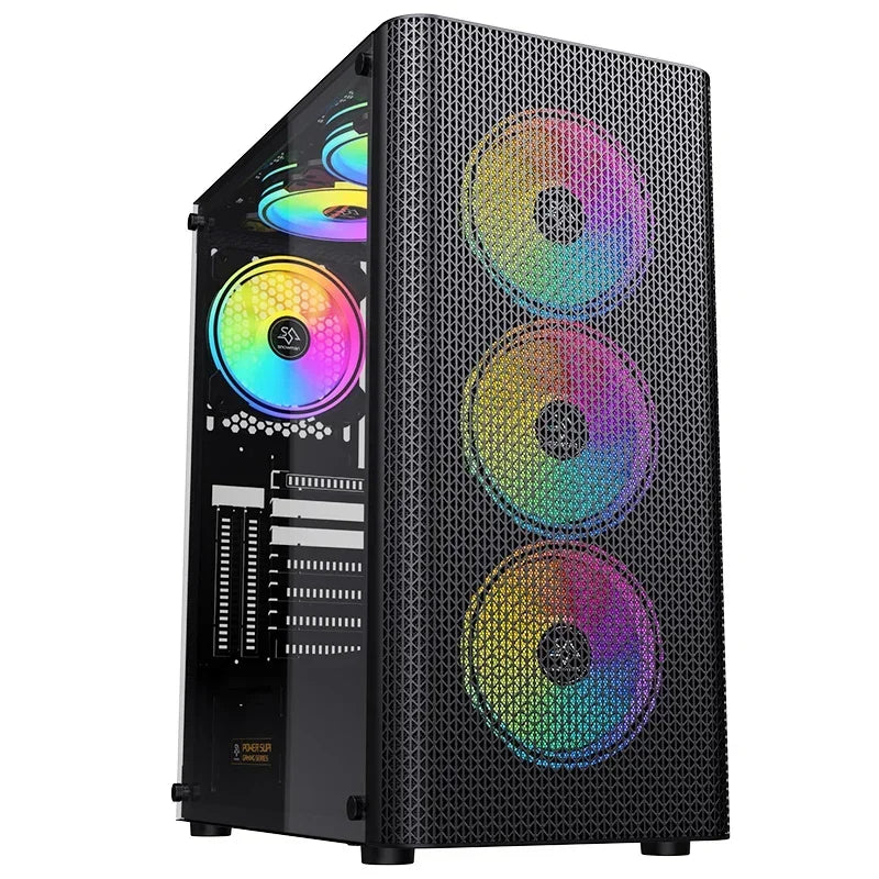 FOR New Product gaming pc case ATX / M-ATX PC computer cases towers Classic black ATX PC gaming computer cases towers