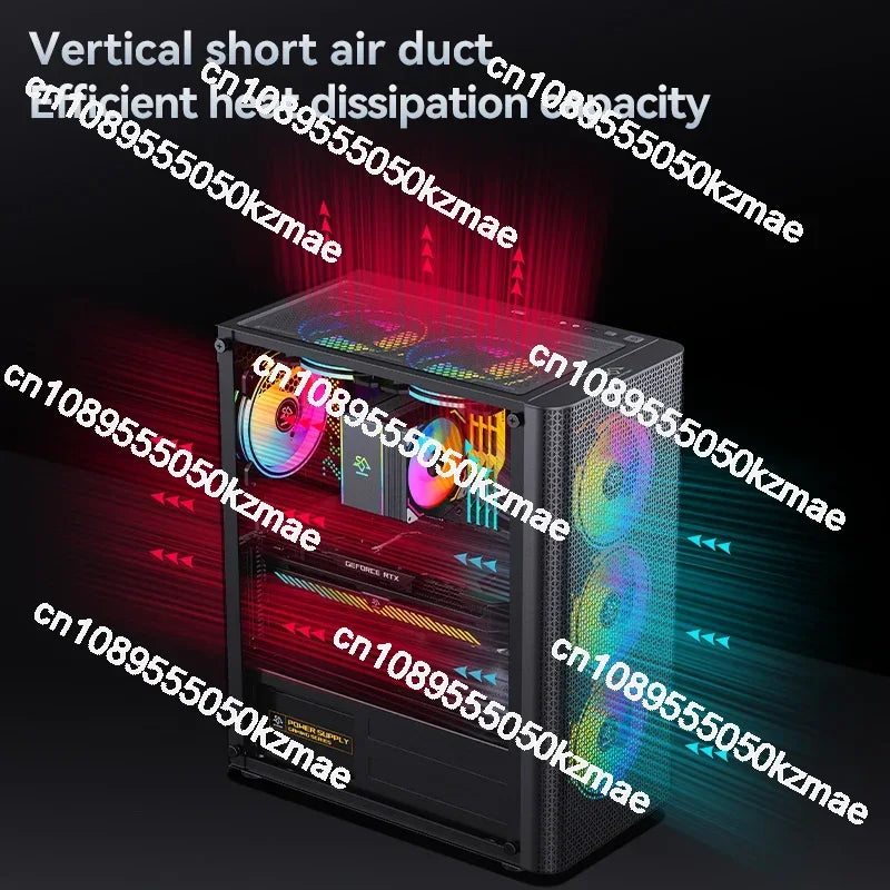 FOR New Product gaming pc case ATX / M-ATX PC computer cases towers Classic black ATX PC gaming computer cases towers