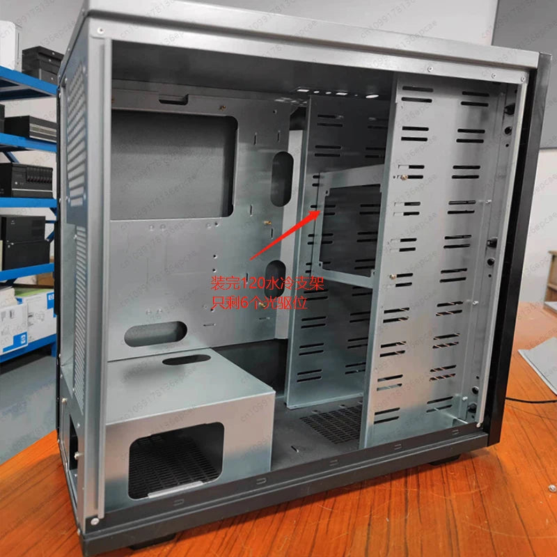 Tower server chassis eatx main board 10 optical drive recorder 14 disc hot swappable nas