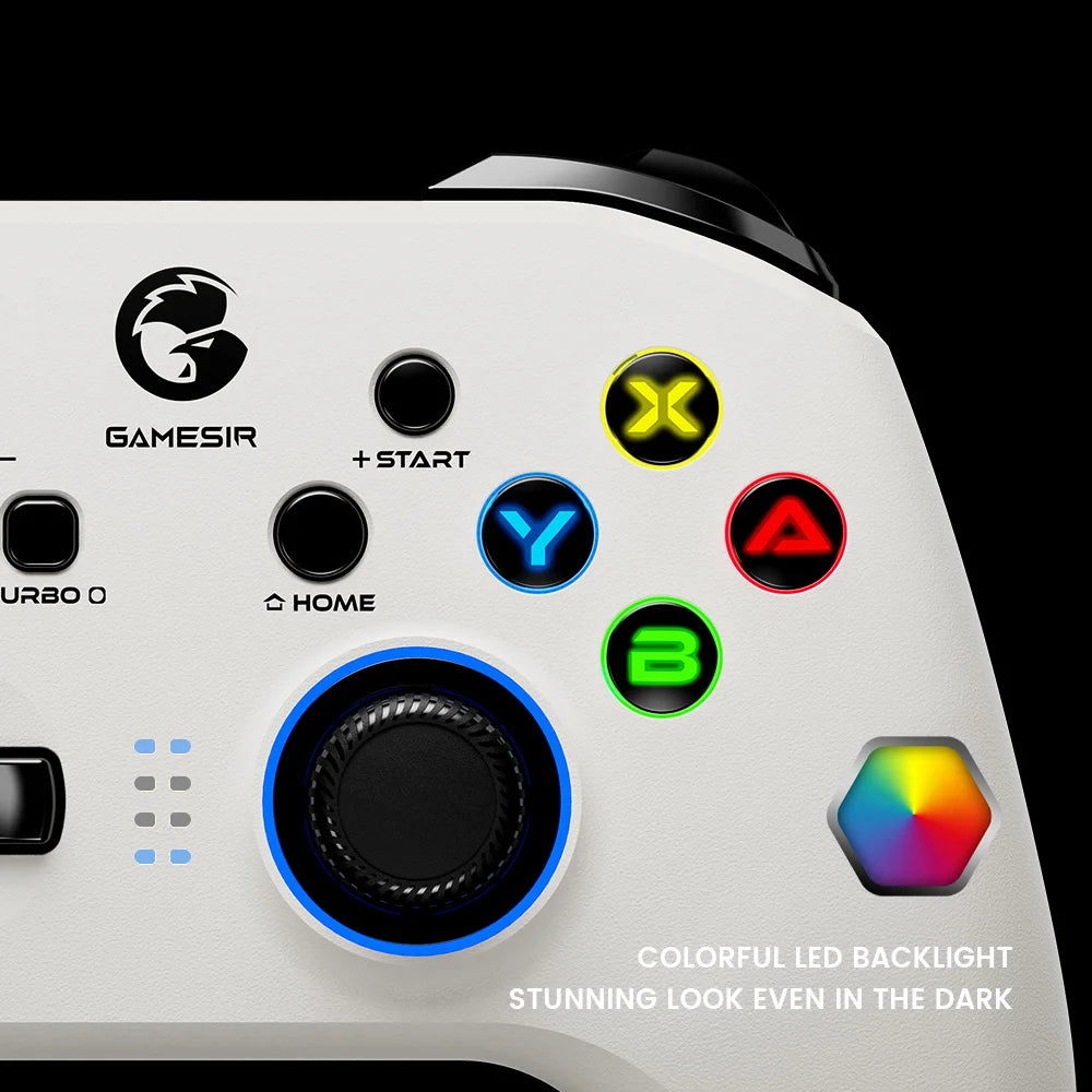 GameSir T4 Pro Wireless Game Controller for Windows 8 10 11 PC/iPhone/Android/Switch, Dual Shock Bluetooth Mobile Phone Gamepad