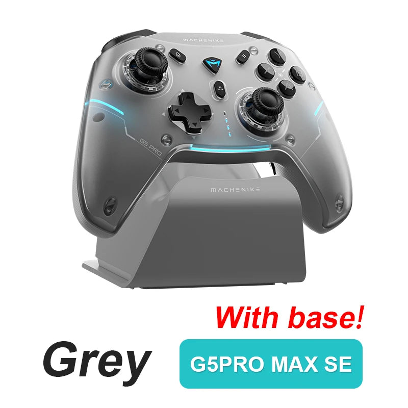 Machenike G5 Pro MAX SE Gamepad Controller Tri-Mode FPS Wireless Gamepad Elite Hall Trigger Joystick for Switch PC Steam