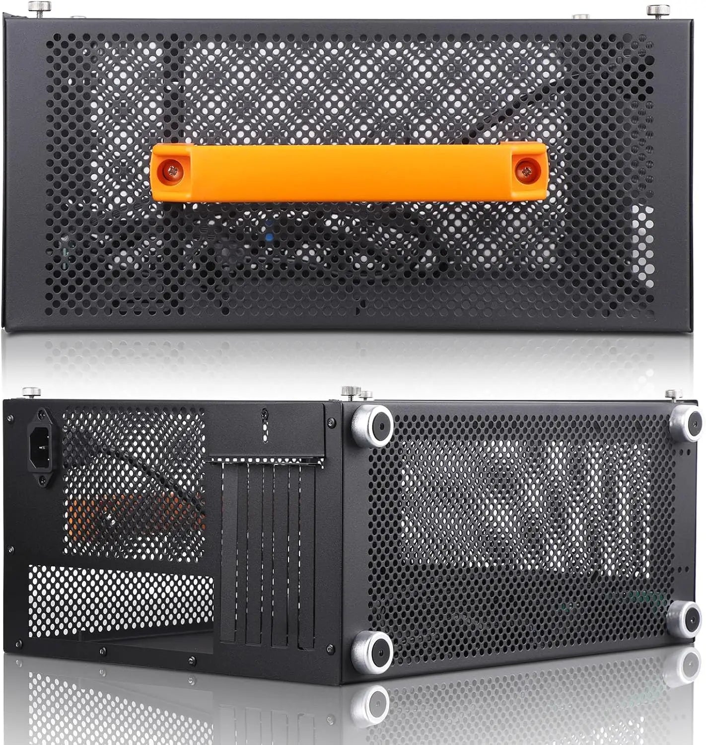 M-ATX Portable Computer Case ITX MATX Power Supply Support Type-C Desktop MINI Small Gaming Chassis
