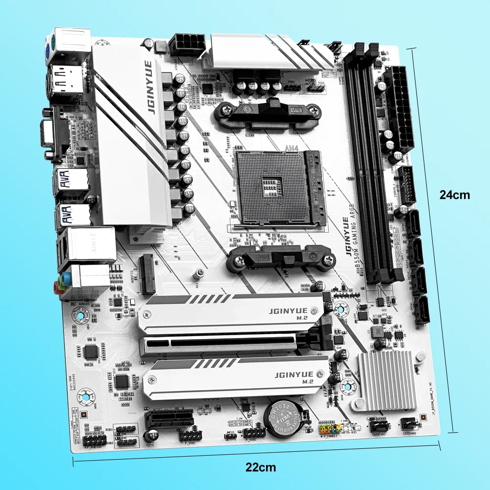B550M GAMING ARGB Motherboard AMD 4000/5000 DDR4 RAM  PCI-E 4.0 Computer GAMING DDR4 ARGB  Motherboard AM4 AMD SATA 6Gb/s Micro