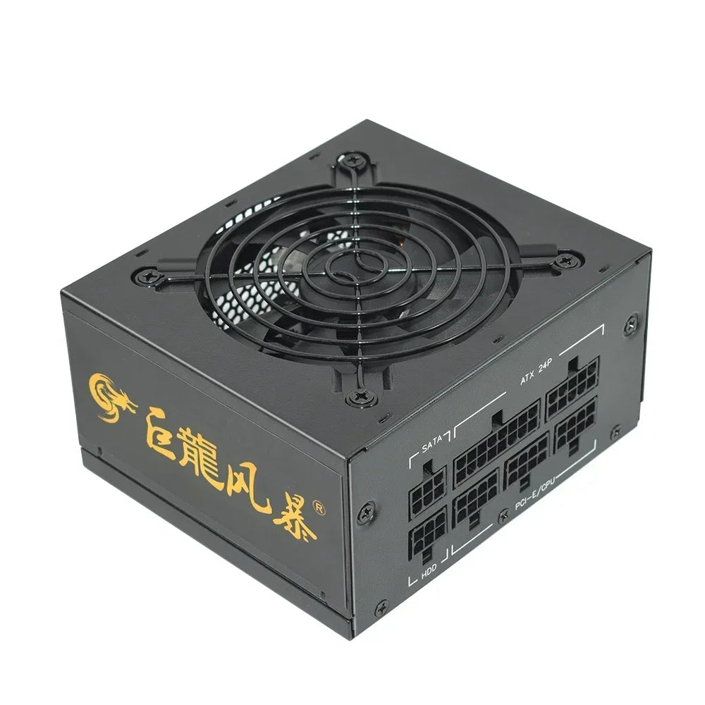 80Plus Bronze 400W 600W 110-230V Full Modular SFX Micro PC PSU High Efficiency Silent Fan Game Computer Power Supply